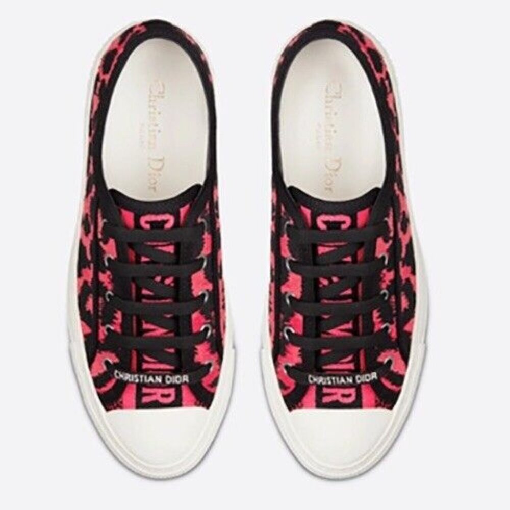 DIOR WALK'N Leopard Wander Connect Star One ID B23 Vibe Chrono Sneaker 36.5/38.5